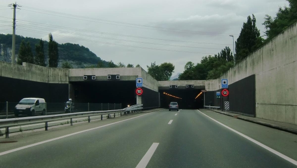 Des fermetures de tunnel sont prévues en avril, notamment à St-Maurice 